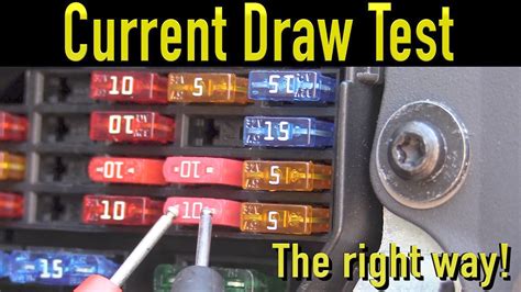 3 amp parasitic draw from engine compartment electrical box|parasitic electrical drain draw.